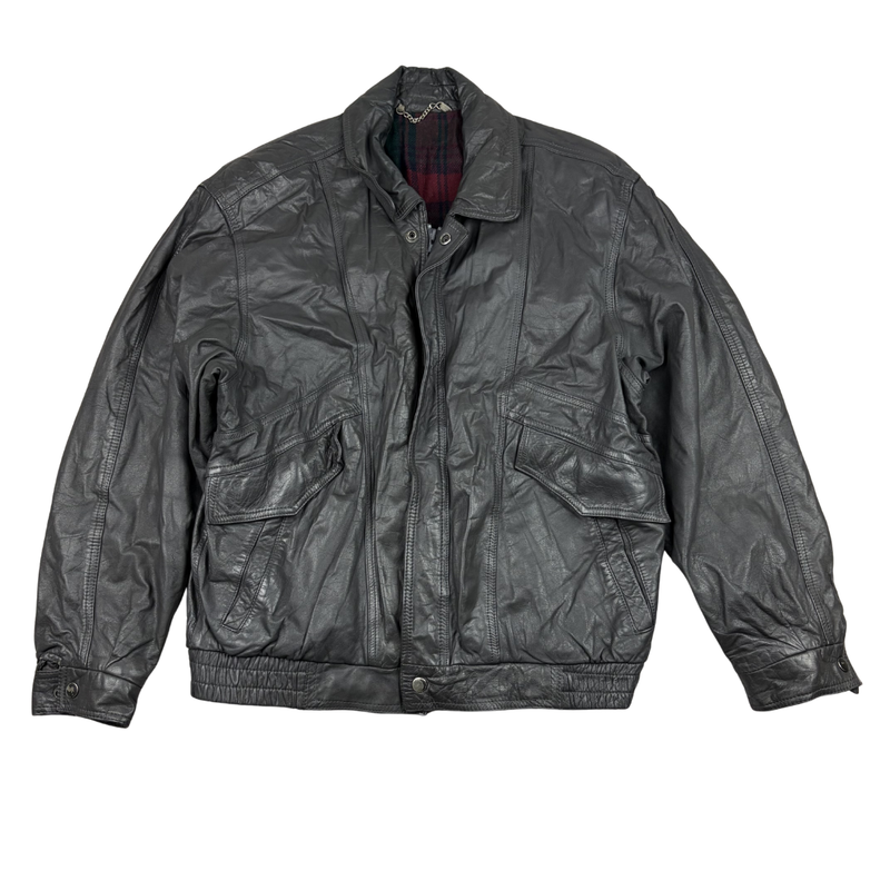 LEATHER JACKET (M)