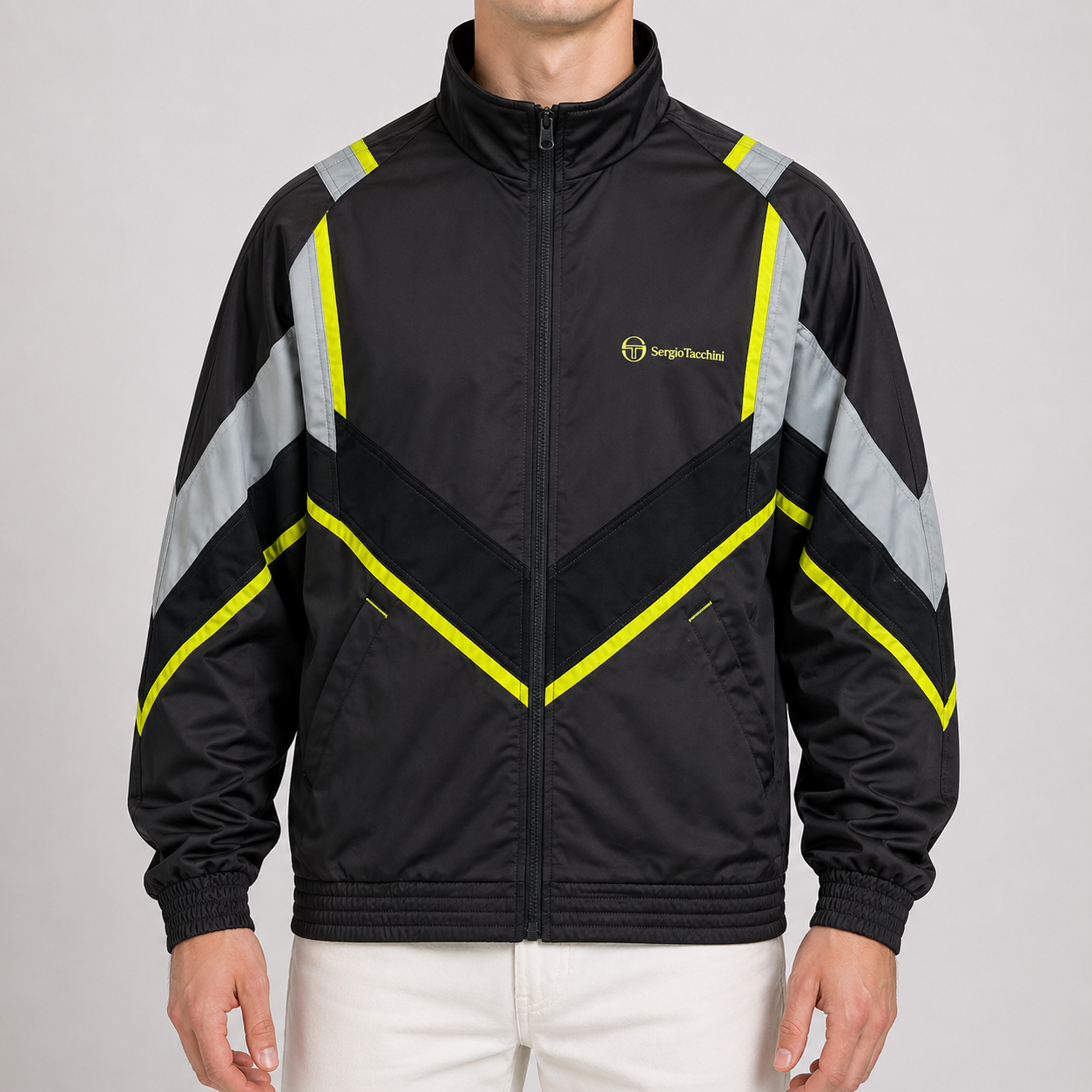 SERGIO TACCHINI TRACK JACKET (L)